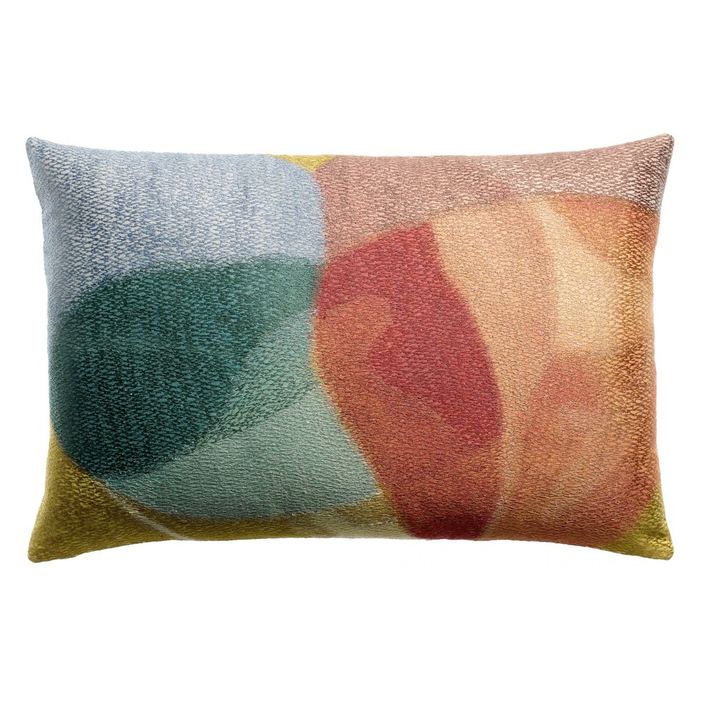 Coussin brodé nevio multico 40 x 65 cm