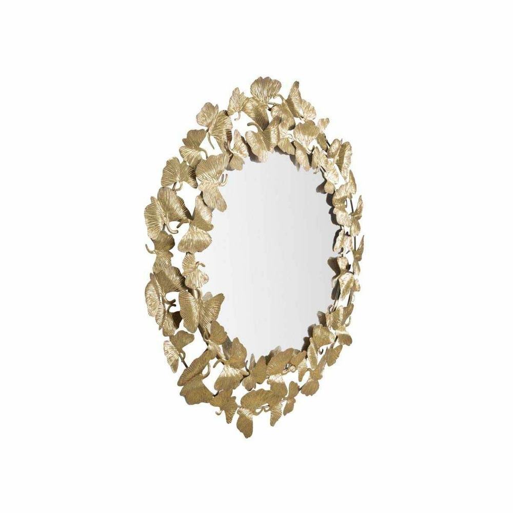 Miroir rond en métal fogle 87 x 2.5 cm