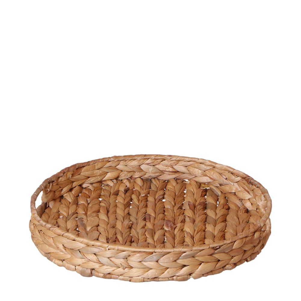 Plateau rond en jacinthe ø30cm