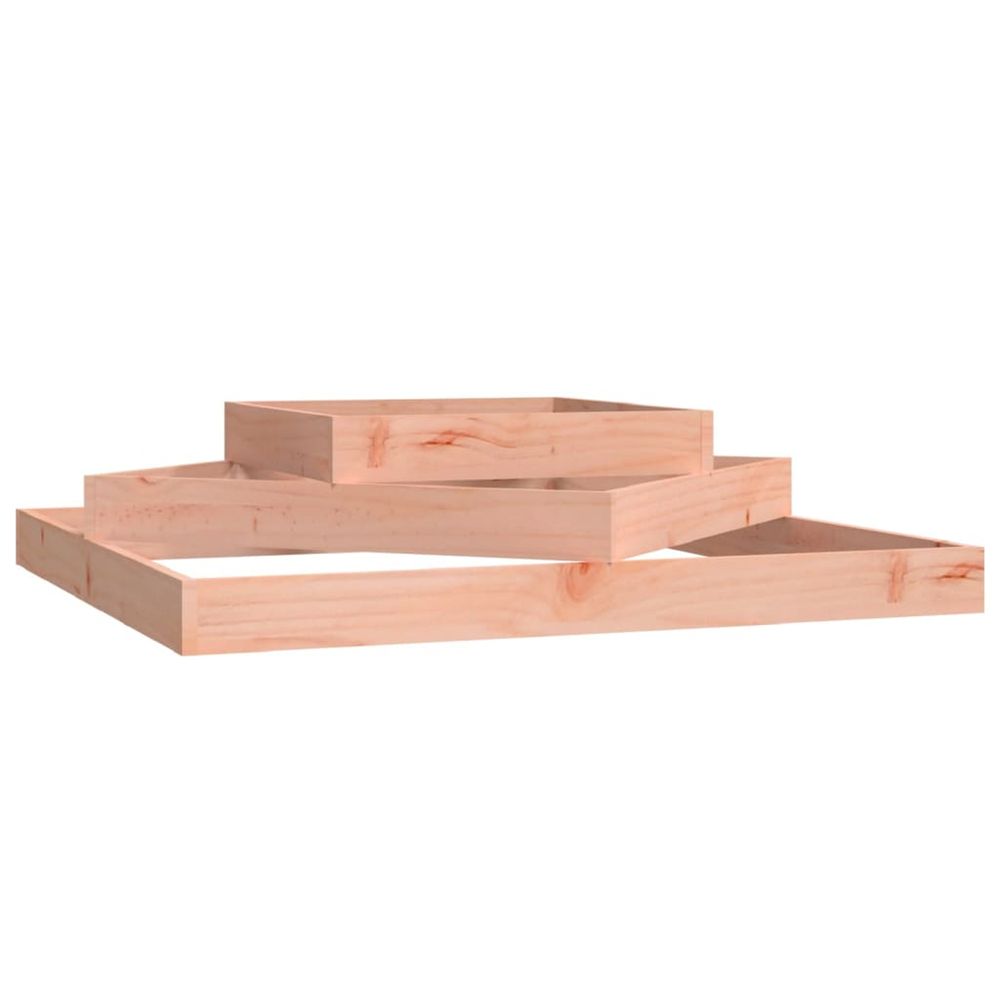 Jardinière d'extérieur 112x112x27 cm bois de douglas massif