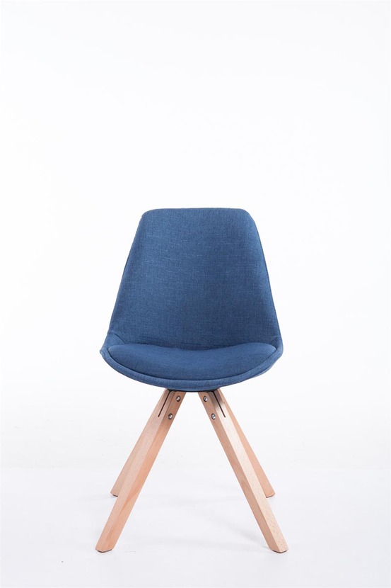 Chaise visiteur toulouse tissu natura square