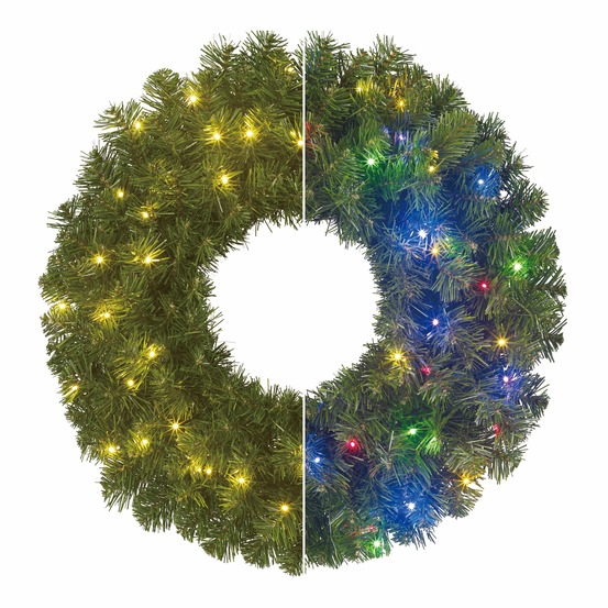 Black box trees - couronne de noël pour l’extérieur led d60