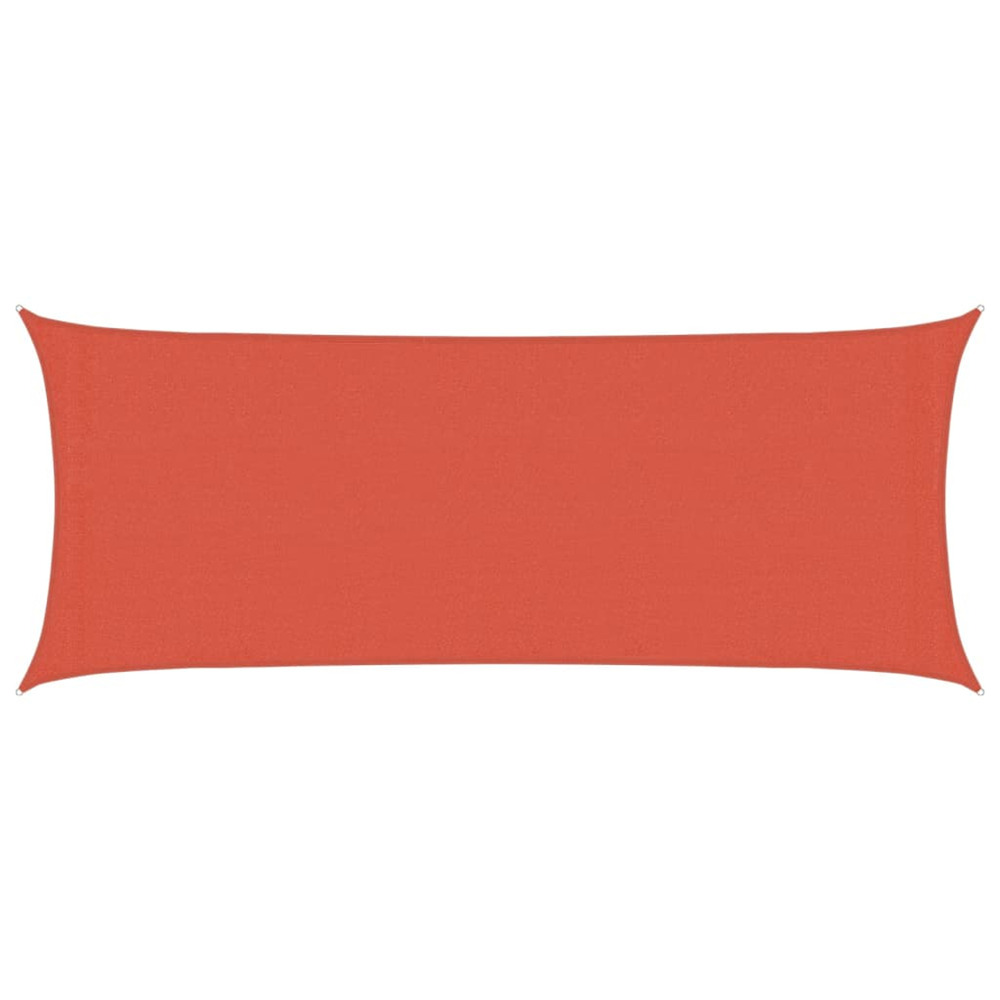 Voile d'ombrage 160 g/m² terre cuite 2x4,5 m pehd