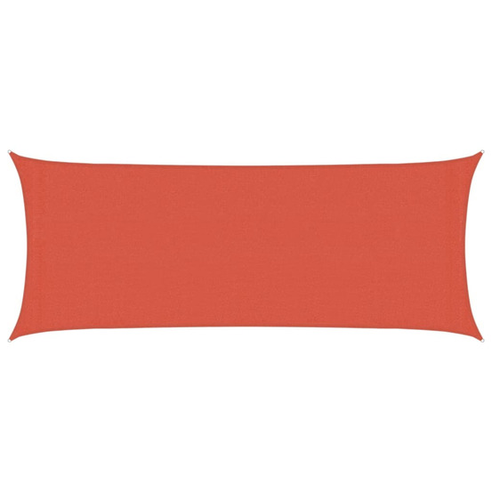 Voile d'ombrage 160 g/m² terre cuite 2x4,5 m pehd