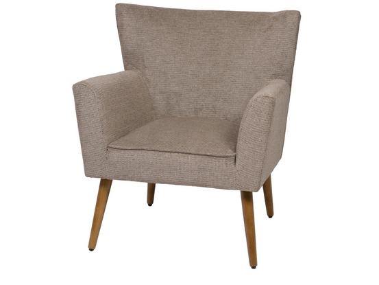 Fauteuil léon, taupe
