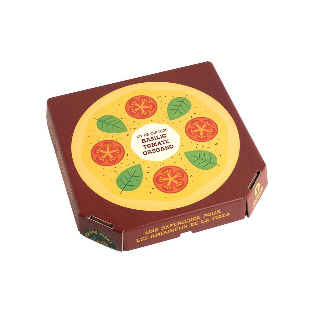 Kit de culture complet take and plant pizza