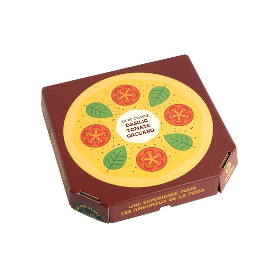 Kit de culture complet take and plant pizza