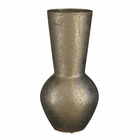 Mica decorations vase lora - 23x23x45 cm - céramique - bronze