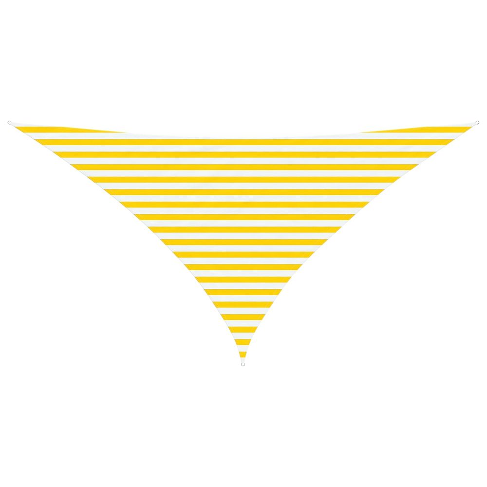 Voile d'ombre triangulaire 3,5 x 3,5 x 4,9 m