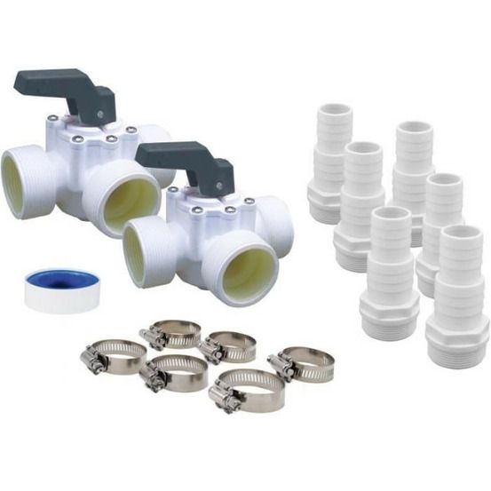 Kit by pass universel pour pompe a chaleur, réchauffeur, électrolyseur