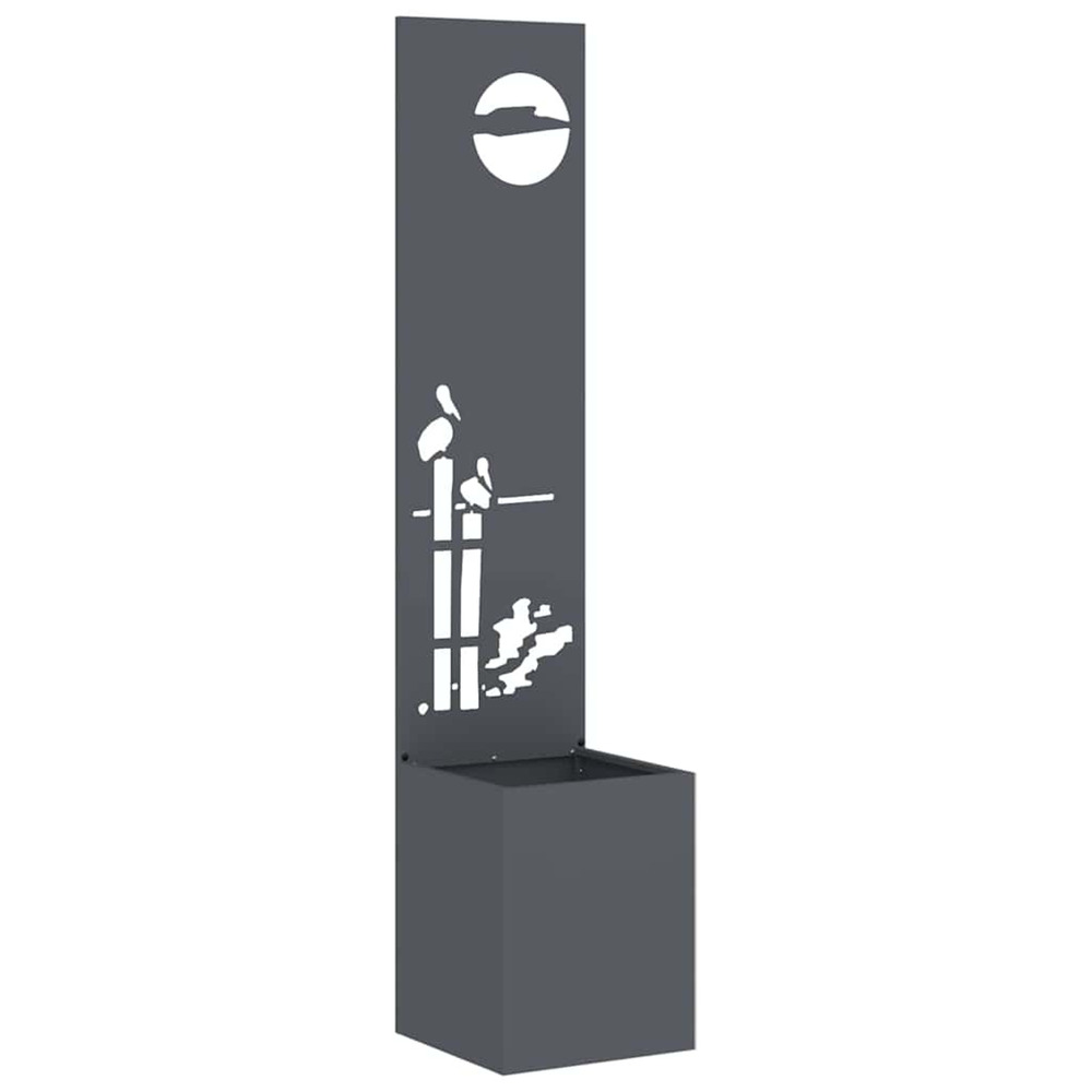 Écran de confidentialité de jardin anthracite 32 x 140 cm