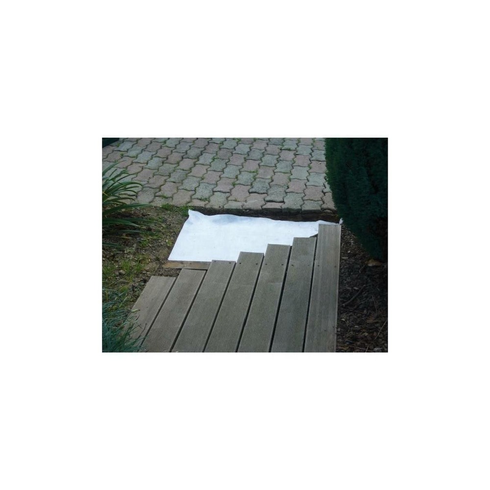Géotextile travaux extérieurs 50cm x 50m 100g/m²