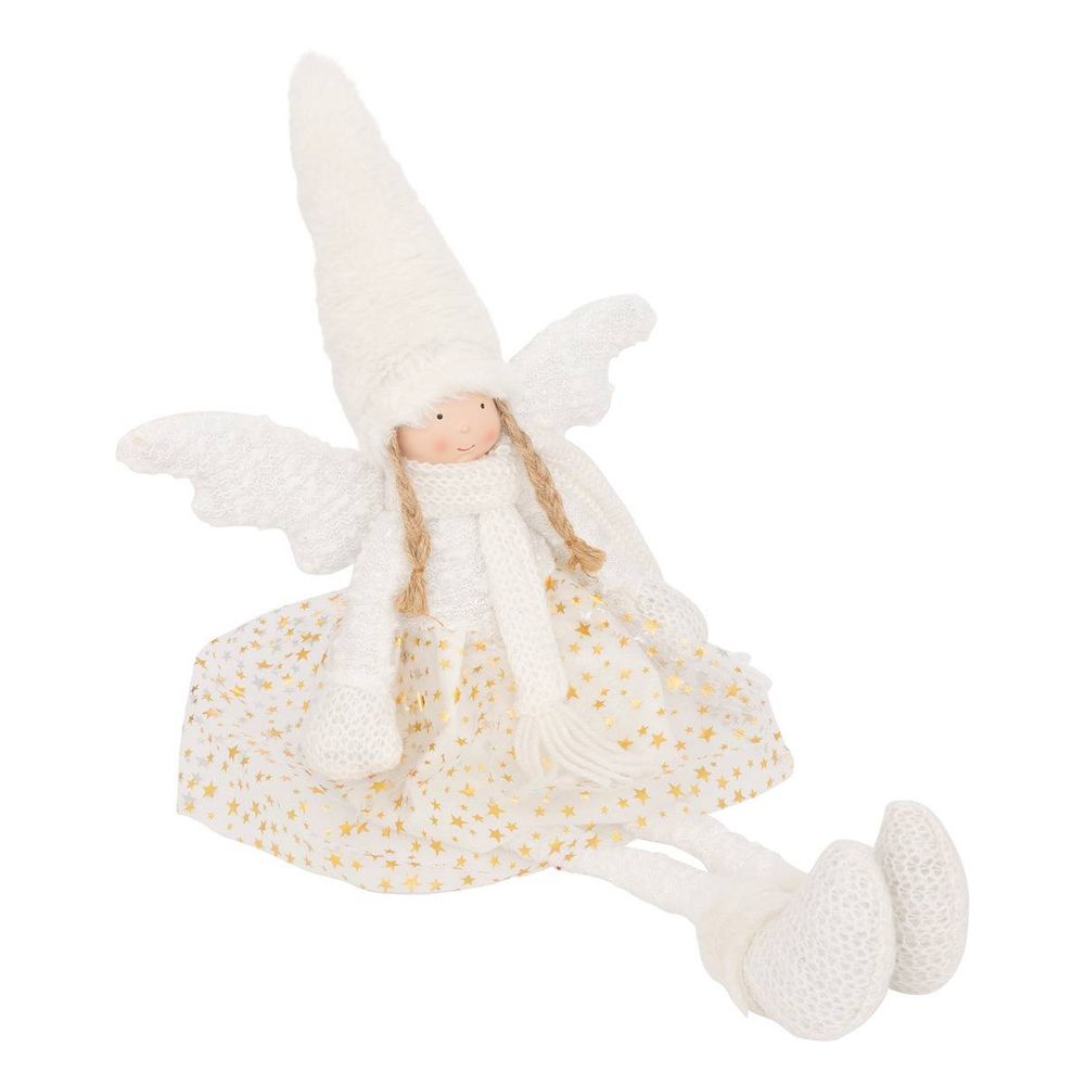 Personnage poupee ange or 56cm
