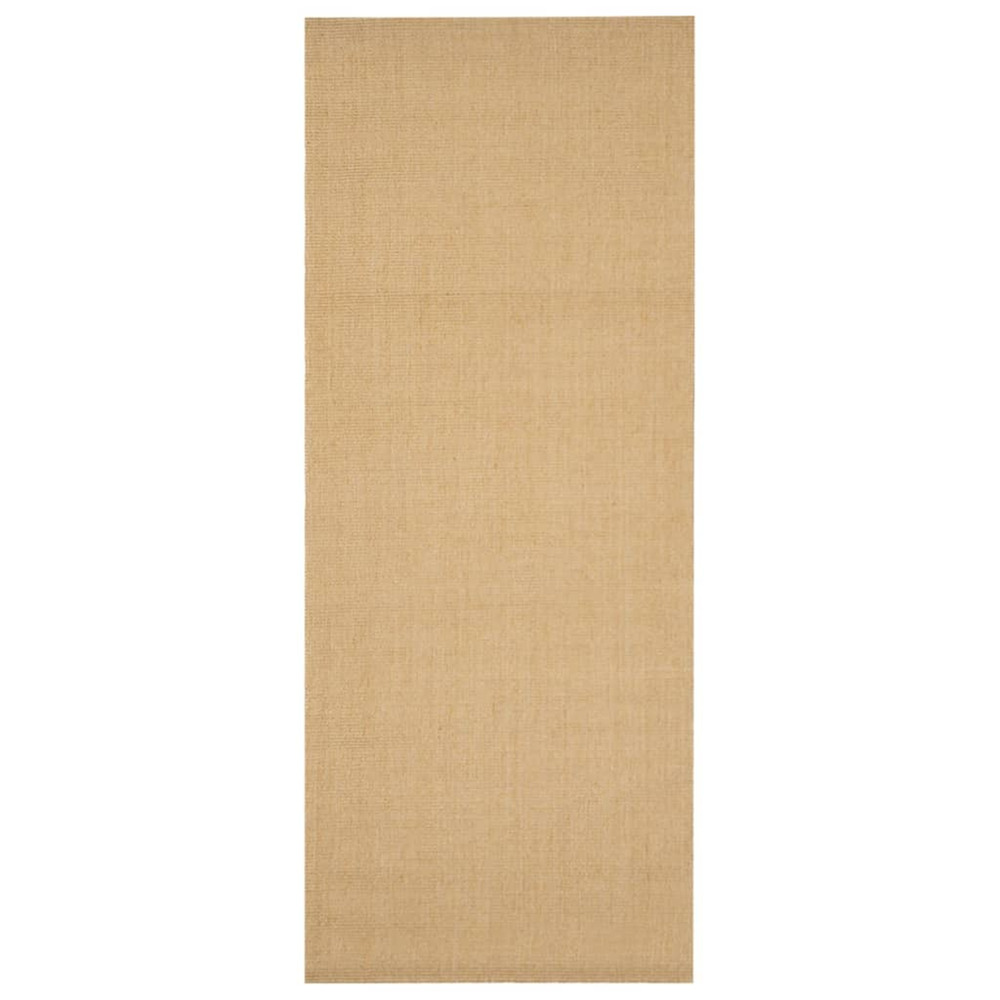 Tapis sisal naturel 100x250 cm