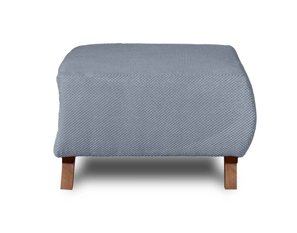 Cristal - pouf modulable - 65 cm - en velours texturé