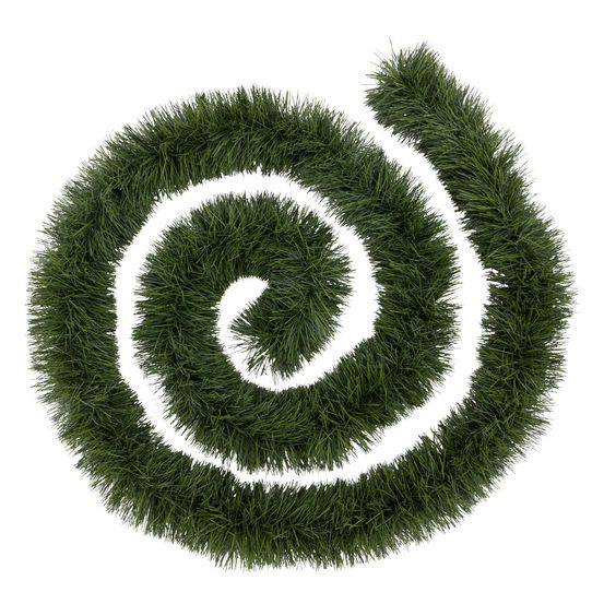 Grande guirlande de noël d 20 cm boa verte sapin longueur 5 mètres