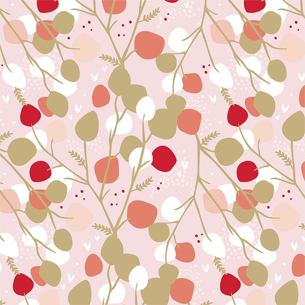 Papier cadeau classique 200x70cm rose