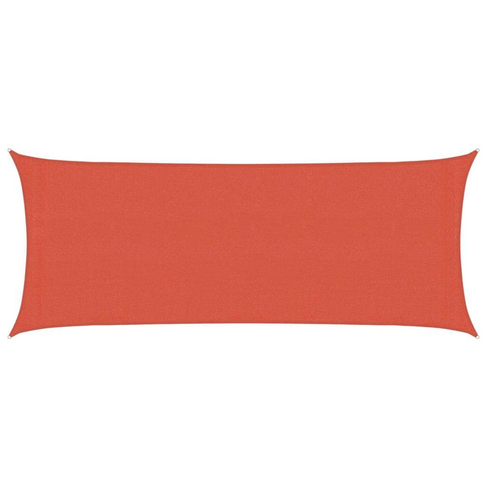 Voile d'ombrage 160 g/m² terre cuite 2x4,5 m pehd