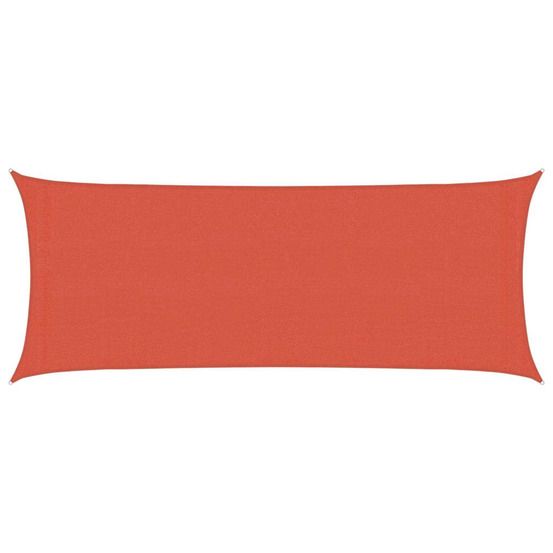 Voile d'ombrage 160 g/m² terre cuite 2x4,5 m pehd