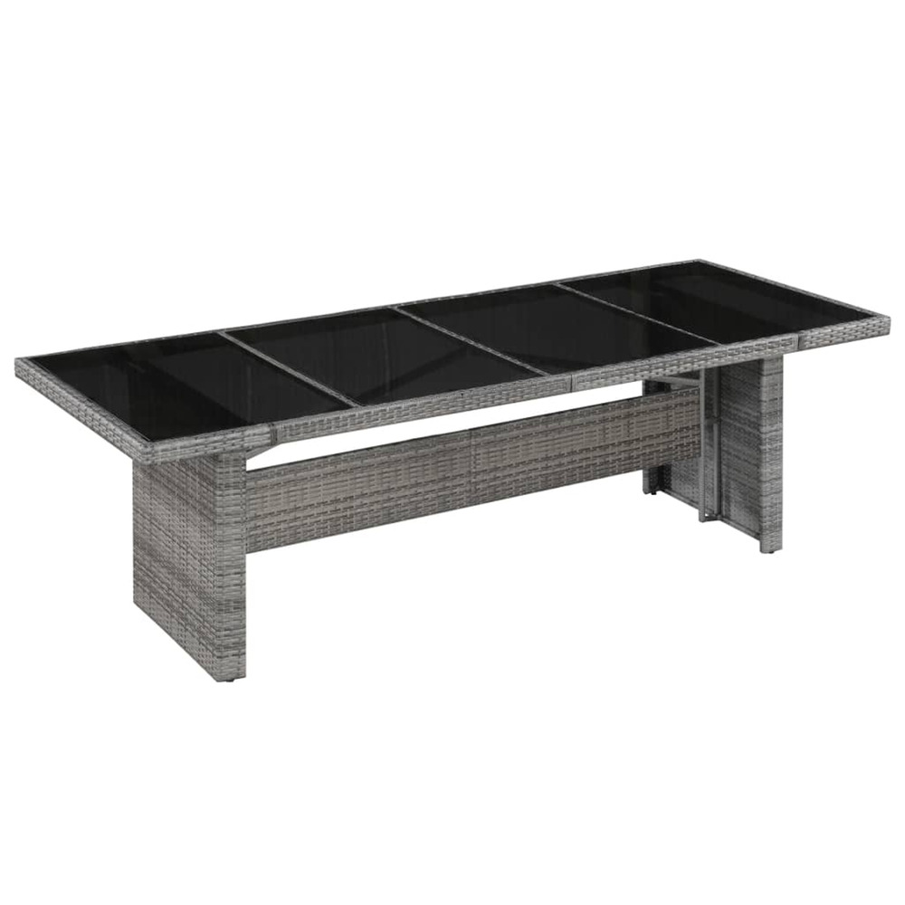 TABLE DE JARDIN 240X90X74 CM 2-(867702)
