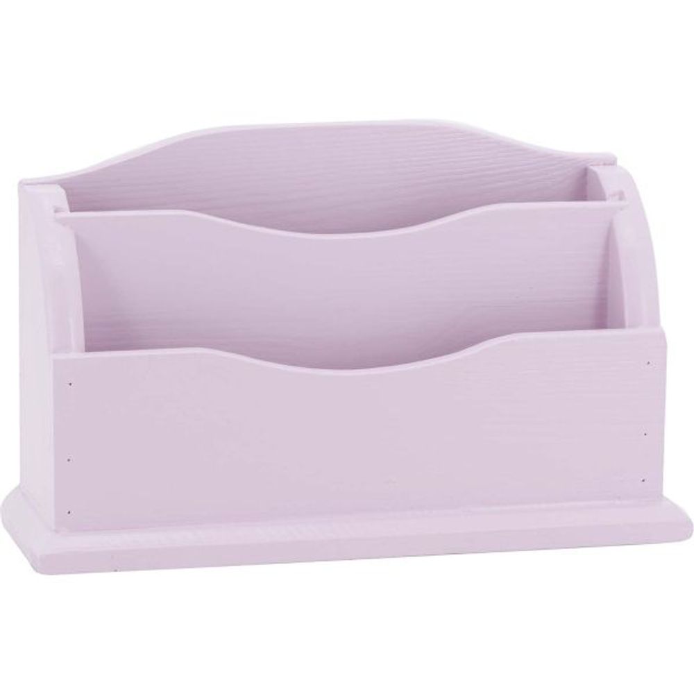 Range courrier en pin rose