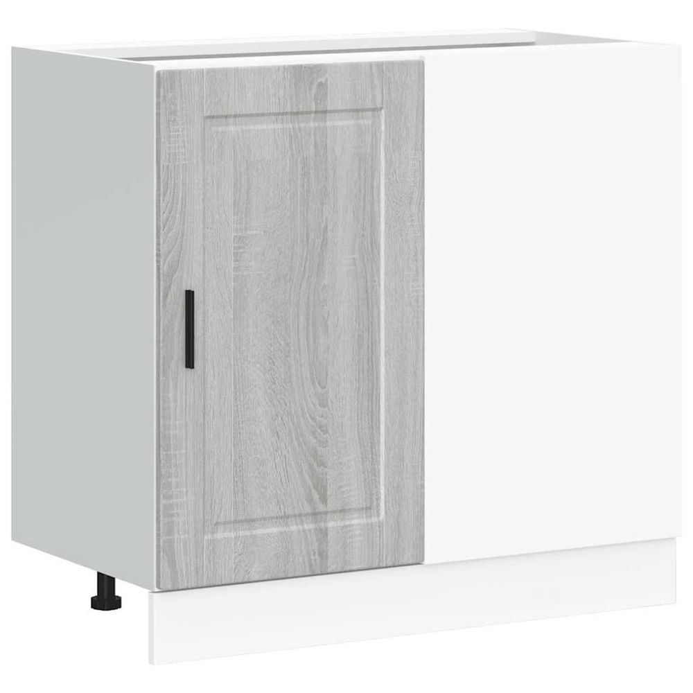 Armoire de cuisine porto sonoma gris bois d'ingénierie
