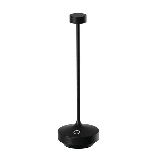 Lampe de table sans fil ruby noir h25cm