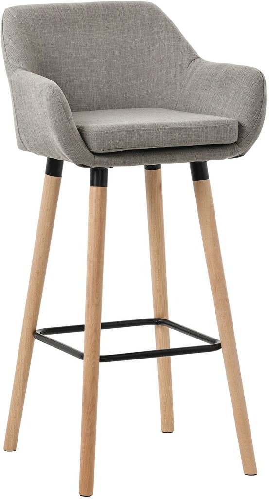 Tabouret de bar grant tissu