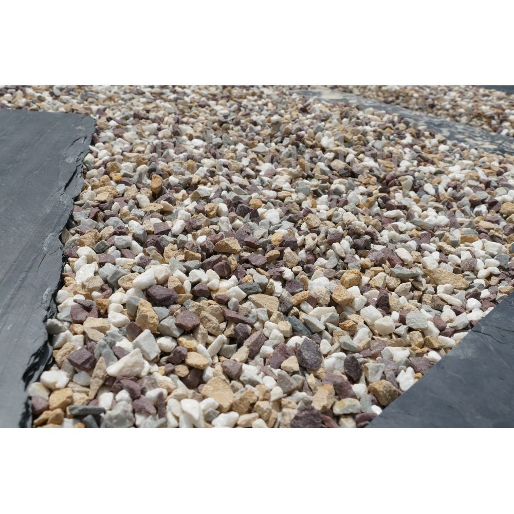 Gravier couleur rougeria 6-12 - vrac big-bag - 500 kg