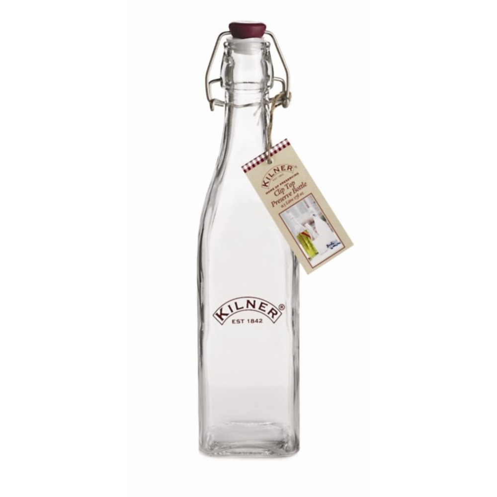 Bouteille d'eau à fermeture mécanique 550 ml - kilner
