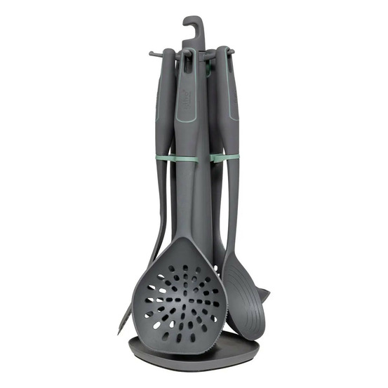 Lot de 5 ustensiles avec support