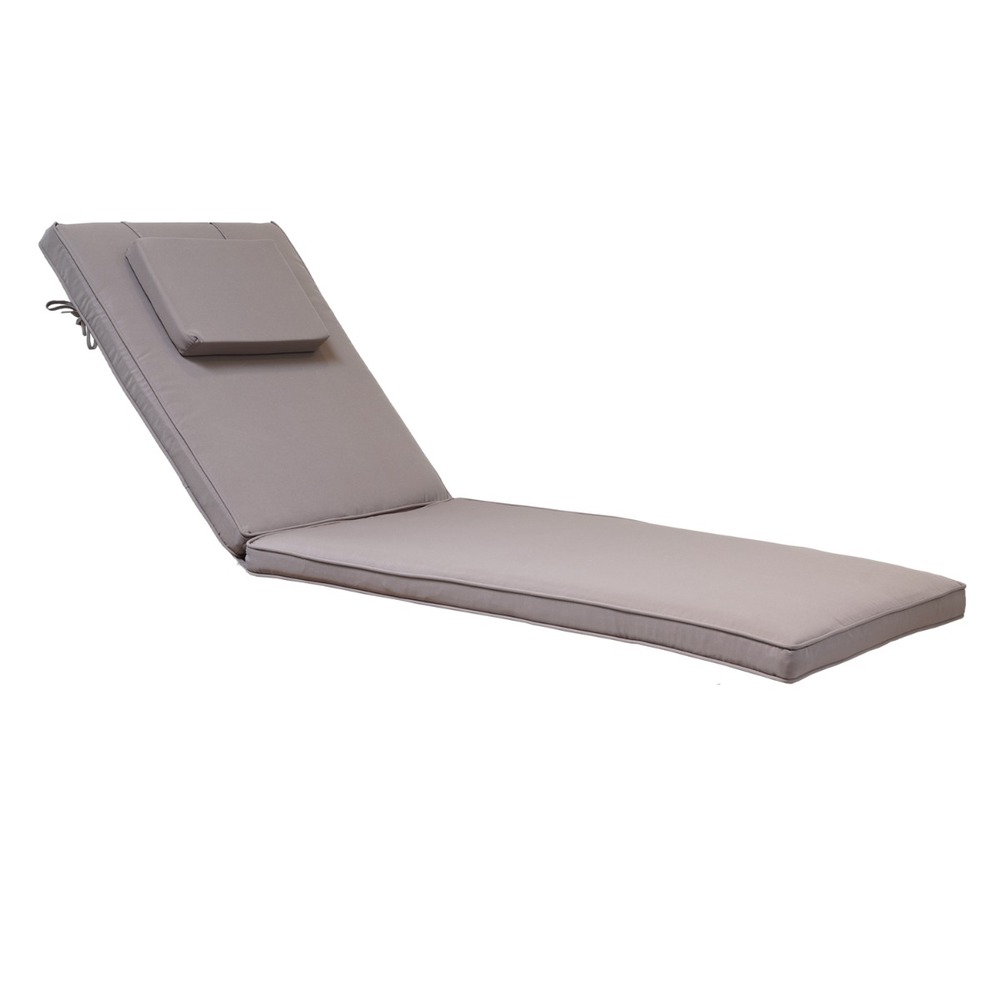 Matelas taupe pour bains de soleil