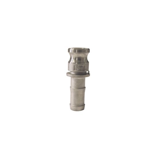 Raccord camlock male - embout cannelé en aluminium - type e - ø a: 4'' | ø b: 10
