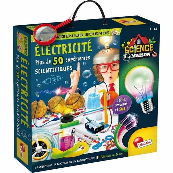Jeu scientifique génius science l'électricité 50 expériences