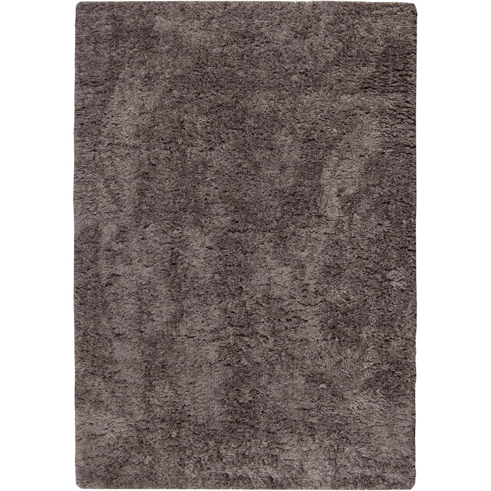 Tapis en polyester miky gris