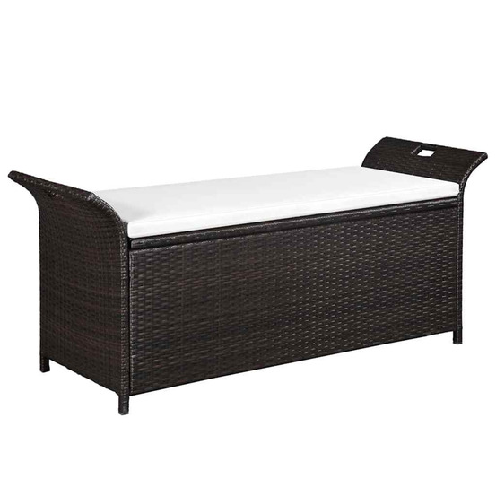 BANC DE JARDIN AVEC COUSSIN 13-(867817)