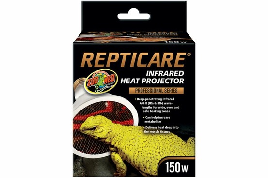 Repticare deep heat - lampe infrarouge - 150 w - chauffage pour reptiles