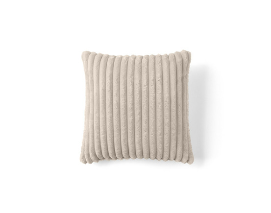 Garance - coussin - en velours côtelé grosses côtes - 40x40 cm