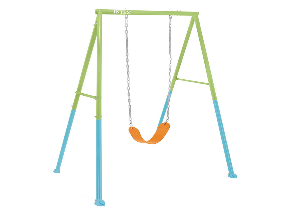 Portique-balançoire 2 en 1 balançoire + siège bébé