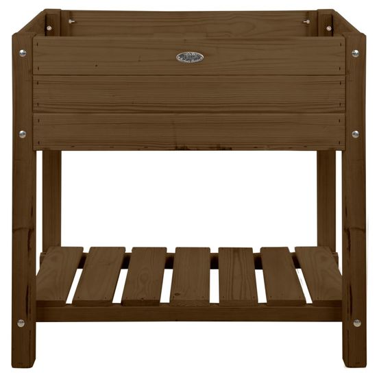 Jardinière surélevée marron s
