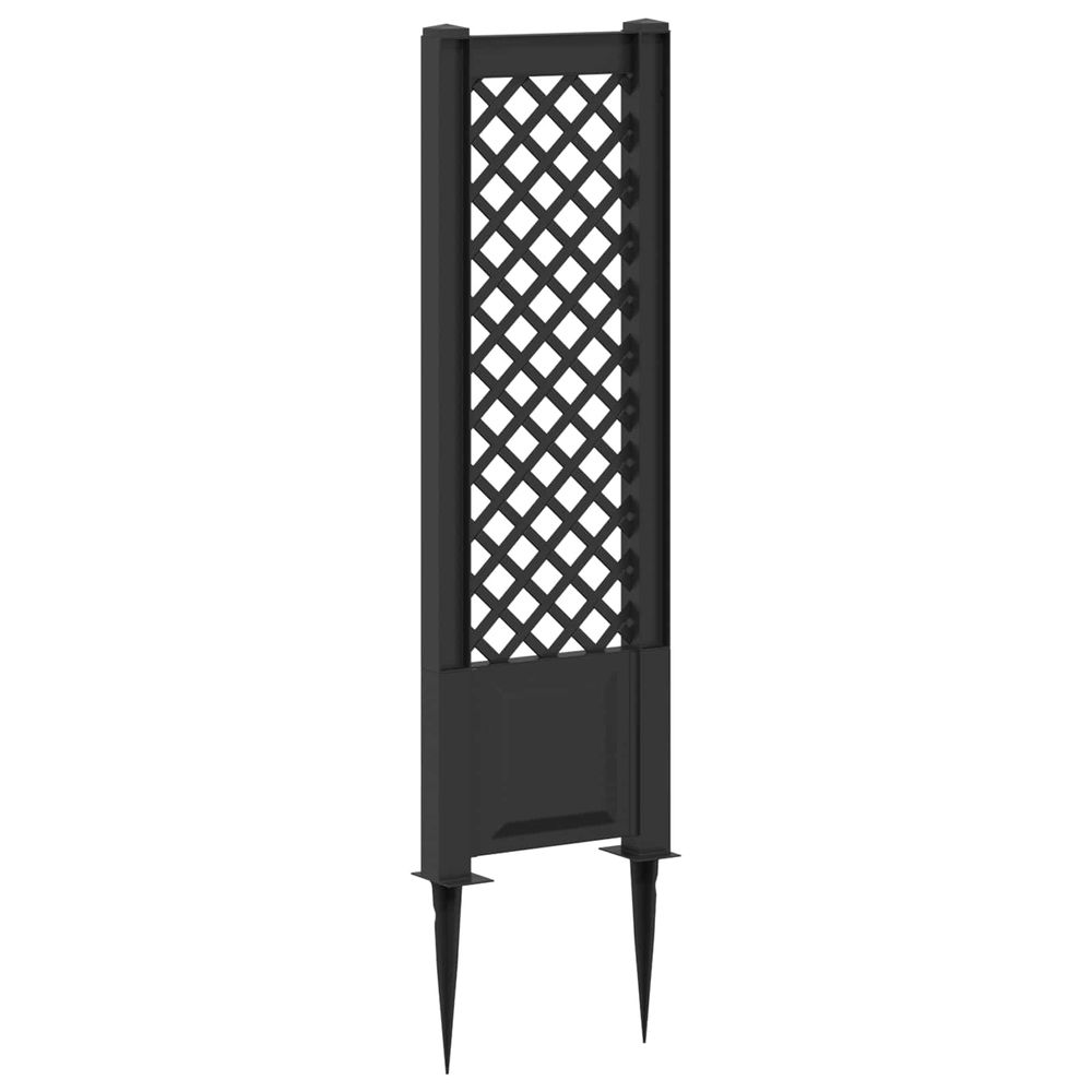Trellis avec pique pp anthracite