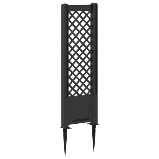 Trellis avec pique pp anthracite