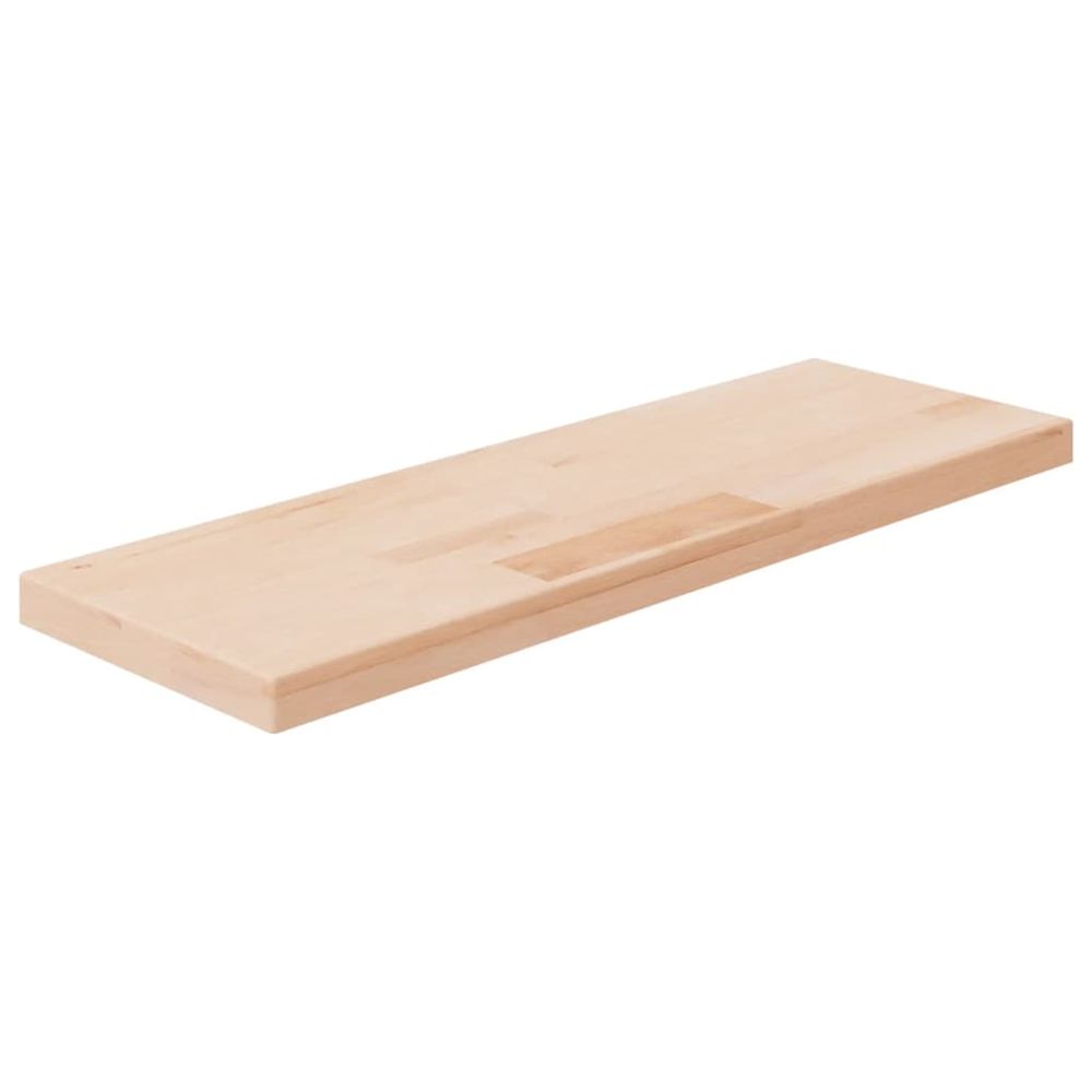 Panneau d'étagère 60x20x2,5 cm bois de chêne massif non traité