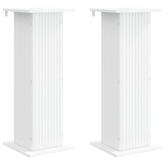 Support de plante 2 pc blanc 30,5 x 30 x 80,5 cm