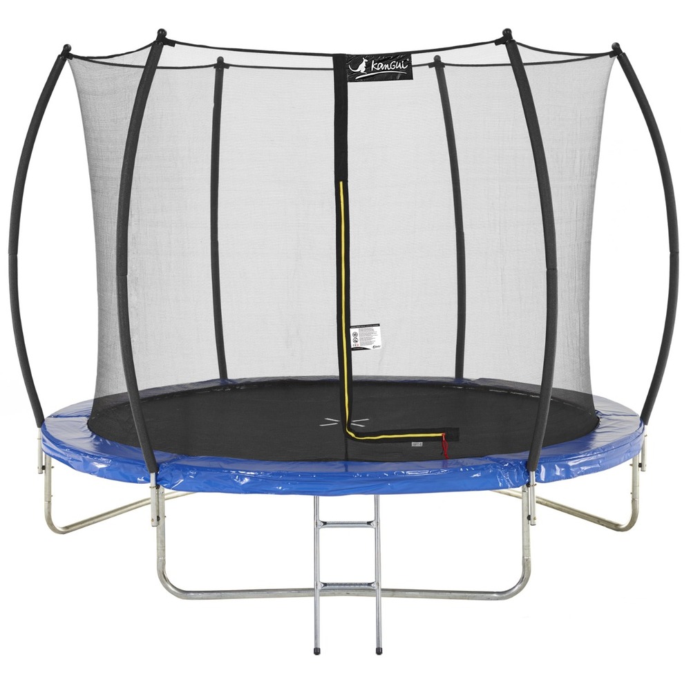 Trampoline rond ø300cm avec filet de sécurité et échelle - fpr 300
