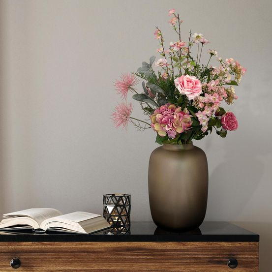Fleurs artificielles - bouquet l - h89 cm - ø15 cm