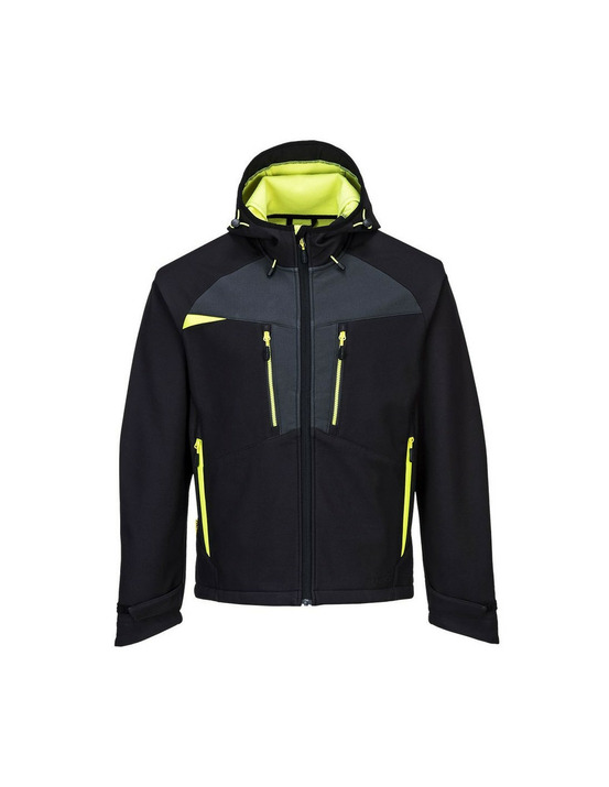 Veste softshell dx4 couleur : noir taille s - portwest