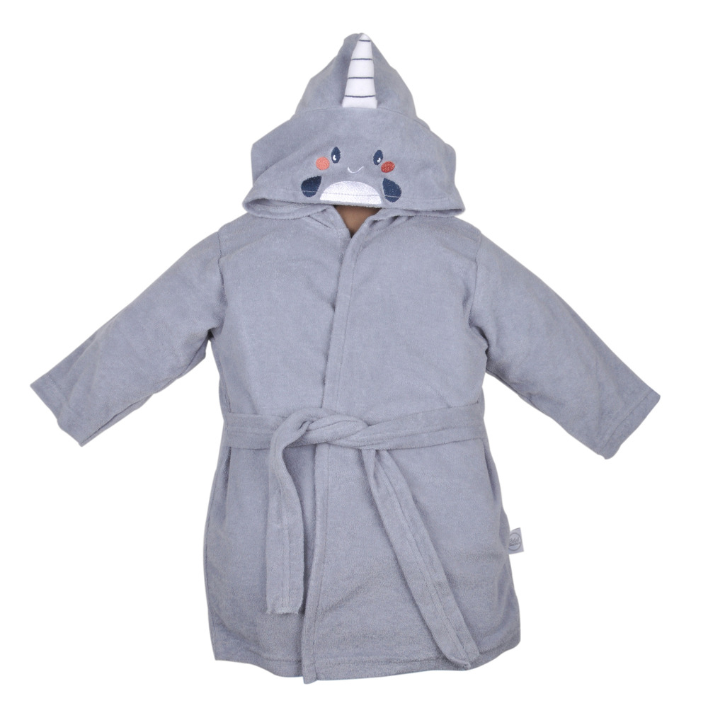 Peignoir capuche 18-24 mois licorne des mers