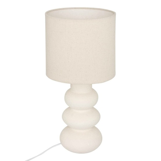 Lampe à poser alitha beige h42cm