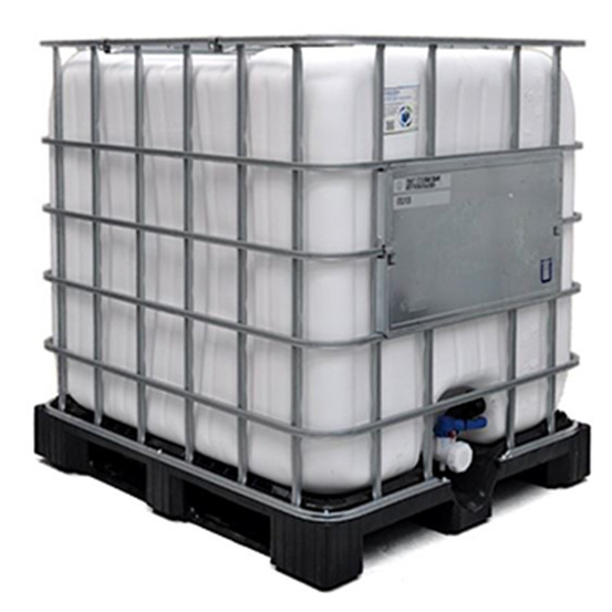 Cuve de stockage 1000l ibc poche neuve grillagée opaque blanche
